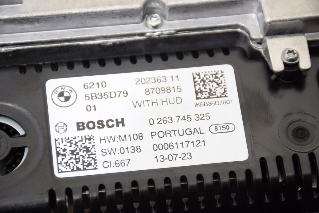 фото №12, Bmw x3 g01 x4 g02 счетчик 12,3" приборы live cockpit led камера dcs hud 18km