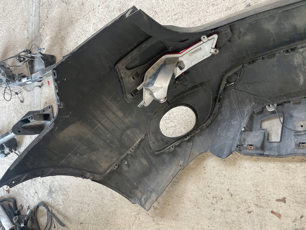 фото №14, Bmw x6 e71 бампер задняя задний цвет 475 чёрный