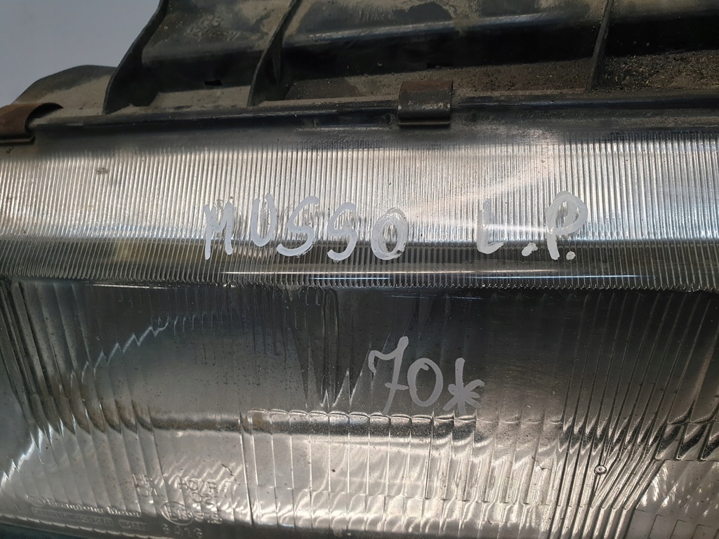 фото №8, Фара лампа передняя левая перед левый ssangyong musso