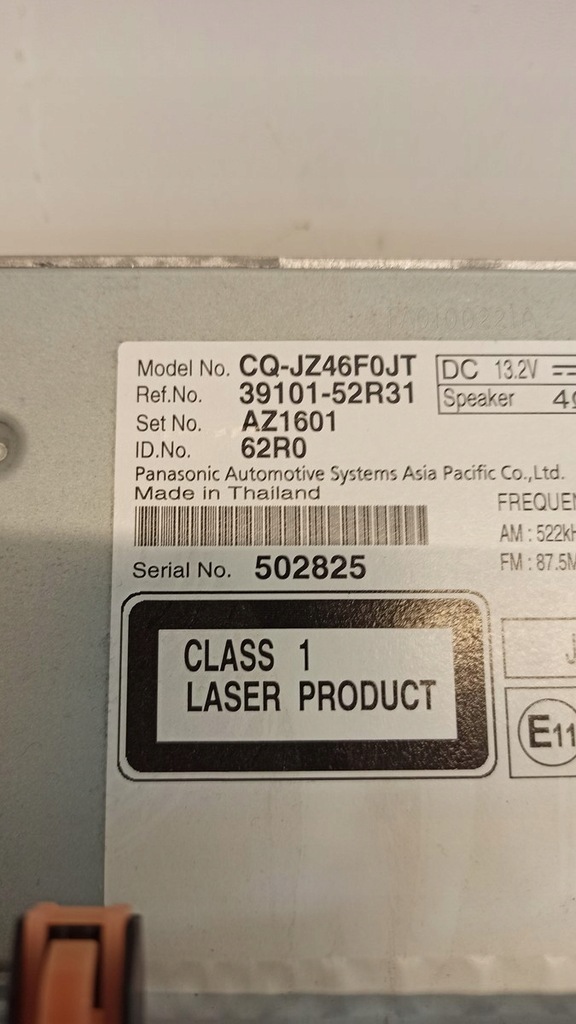 фото №10, Suzuki swift mk8 радіо bluetooth 39101-52r31