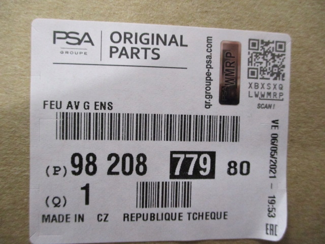 фото №15, Citroen c3 iii лампа движение dziennej led левая nowa