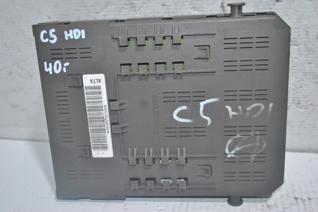 фото №1, Модуль коробка bsi citroen c5 9645030380