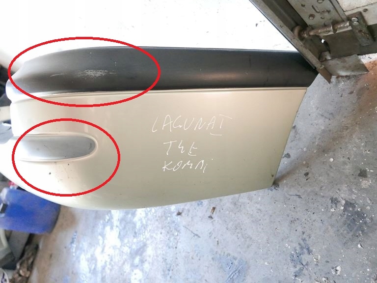 Бампер задняя задний mv931 renault laguna i kombi 98- Оригинал