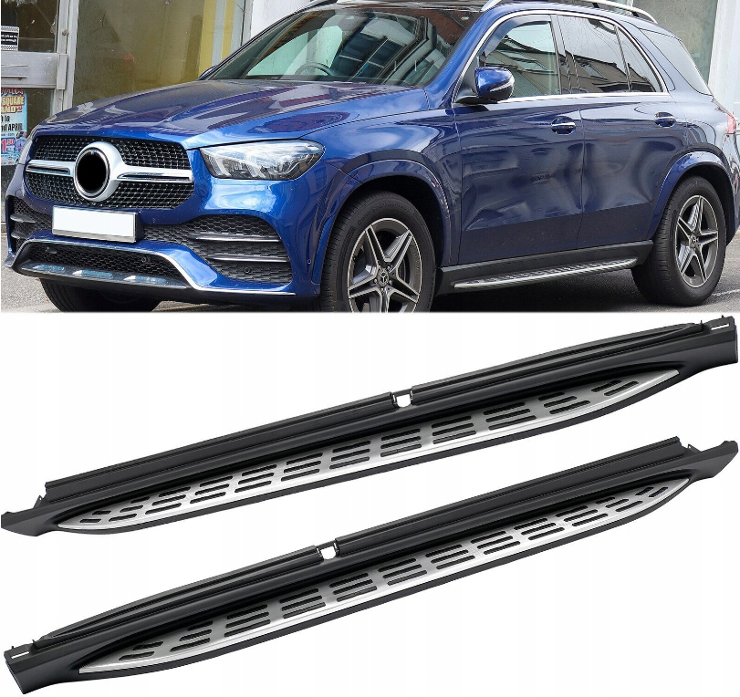 фото №1, Пороги пороги боковой mercedes gle w167 v167 хром