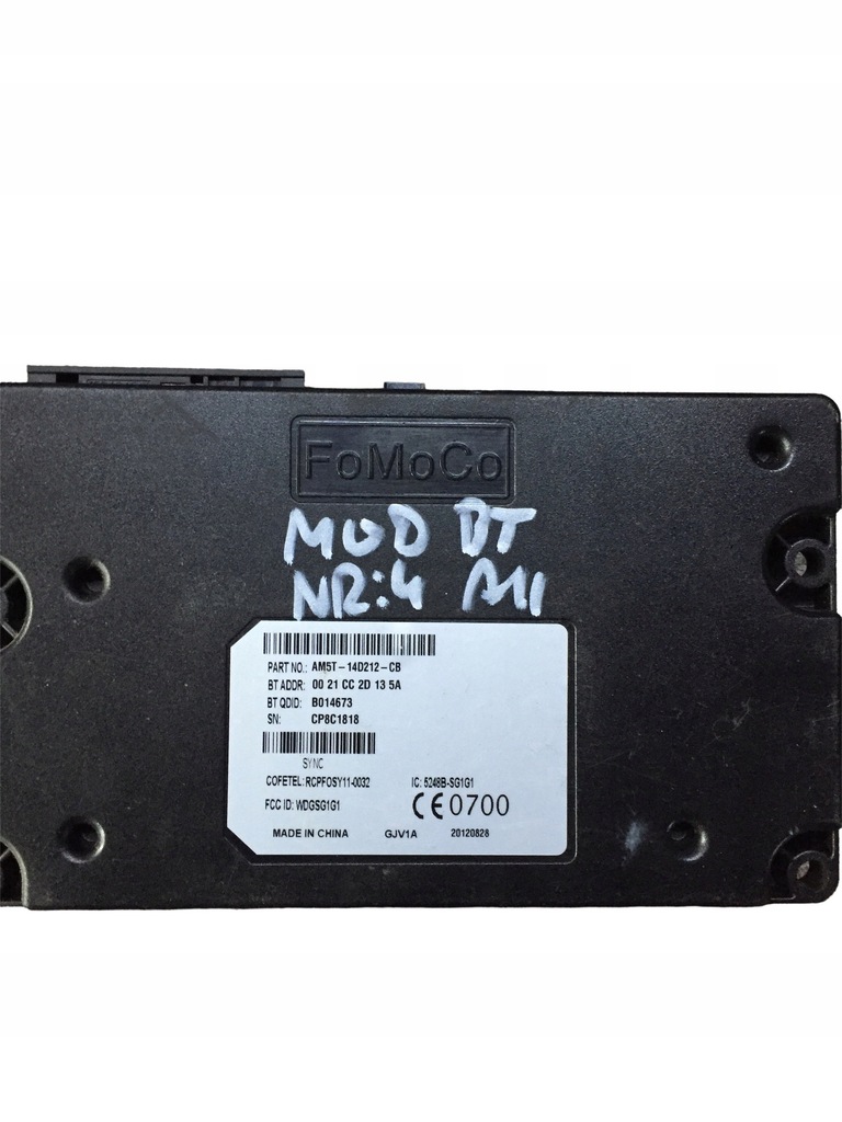 фото №9, Ford focus mk3 модуль блок керування інтерфейс bluetooth