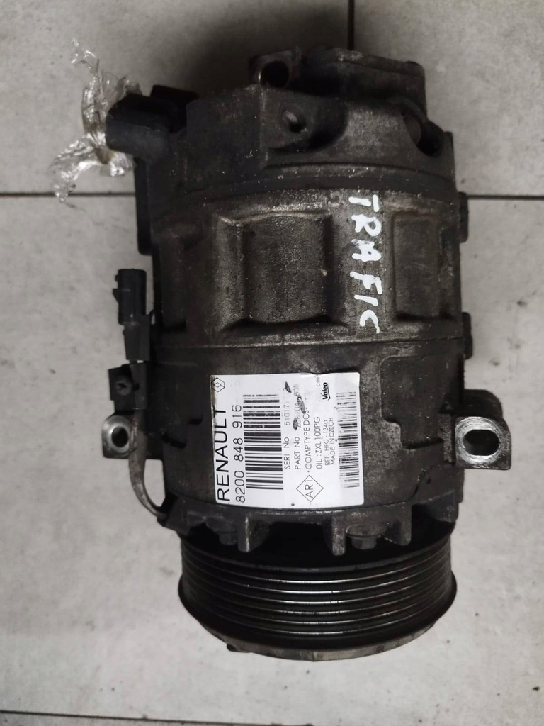 фото №1, Компрессор кондиционера renault trafic iii 1.6 dci biturbo