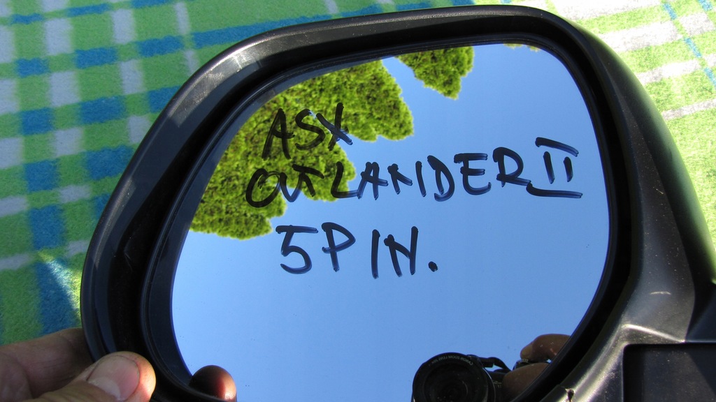 фото №6, Mitsubishi outlander ii зеркало .el 5pin.orygnin