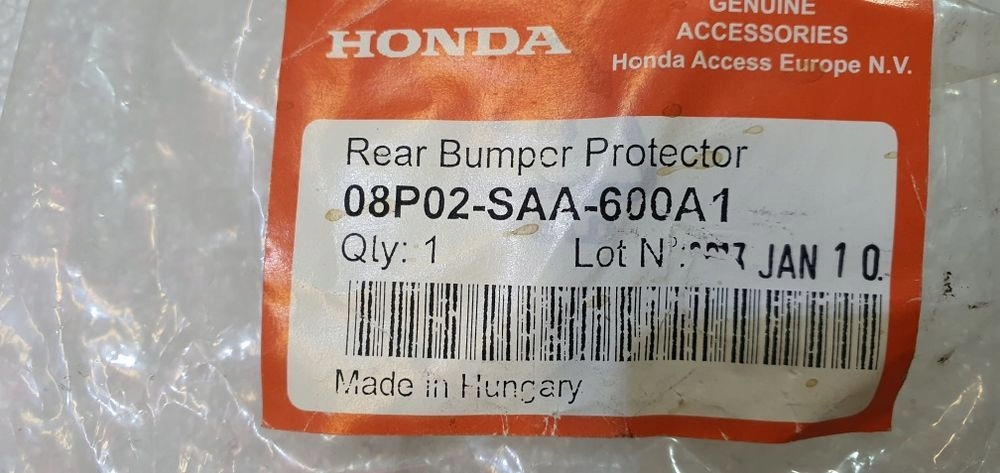 фото №6, Молдинг накладка бампера honda jazz nowa оригинальный номер