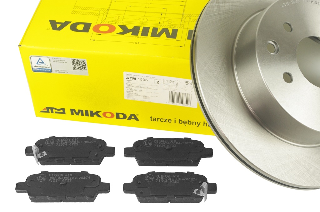 фото №5, Диск гальмівна 292mm + гальмівні колодки задня renault koleos