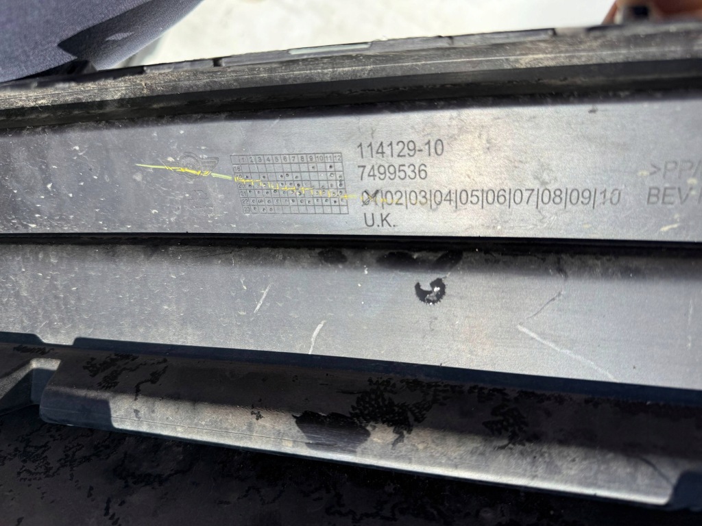 фото №14, Mini cooper one f56 f55 молдинг спойлер бампер задня задній 7499536 pdc