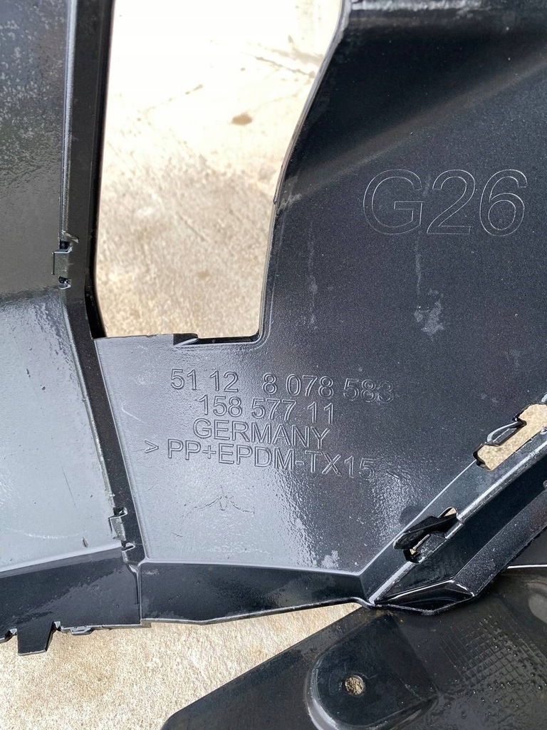 фото №10, Bmw i4 g26 бампер задний m набор 668 schwarz ii 51128078583 51125a1db03