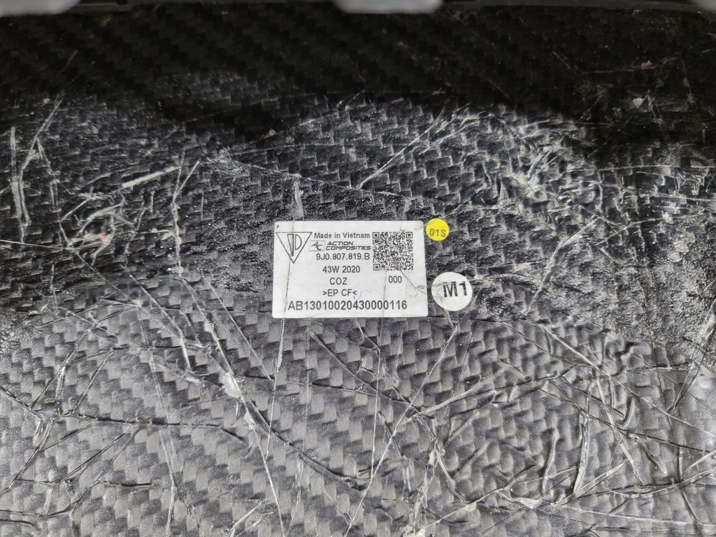 фото №8, Porsche taycan cross turismo 9j0 спойлер карбон