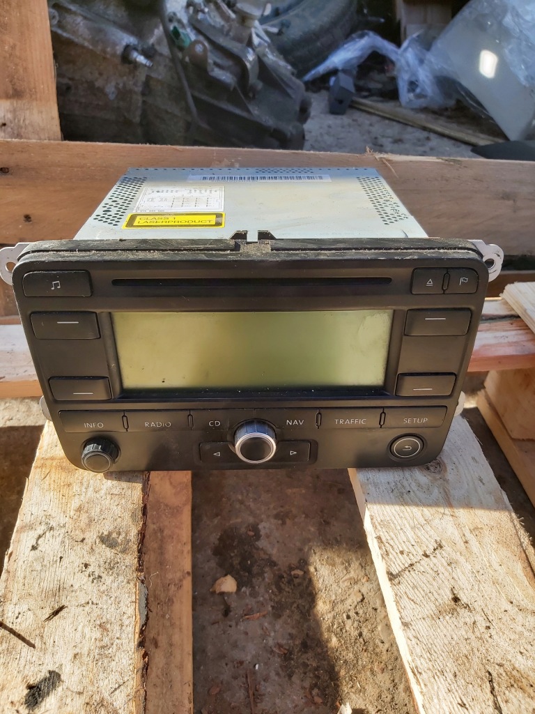 фото №1, Vw touran i радио радиопроигрыватель cd 1k0035191e