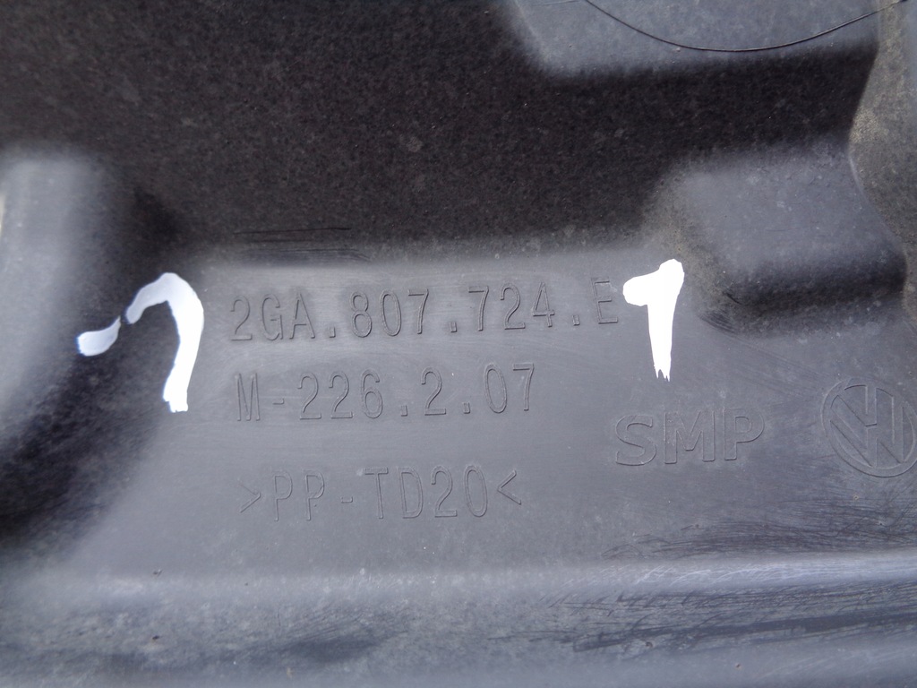 фото №3, Направляющая бампера правый передний vw t-roc 2ga 21- lift r-line