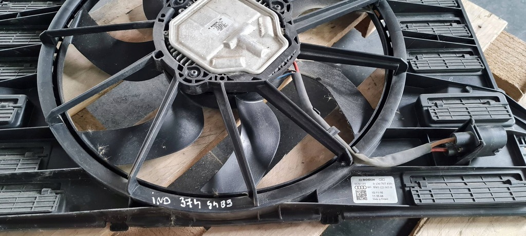 фото №6, S4 b9 8w a4 вентилятор радиатора моторчик 3.0 tfsi 8w0121003b s5 8w