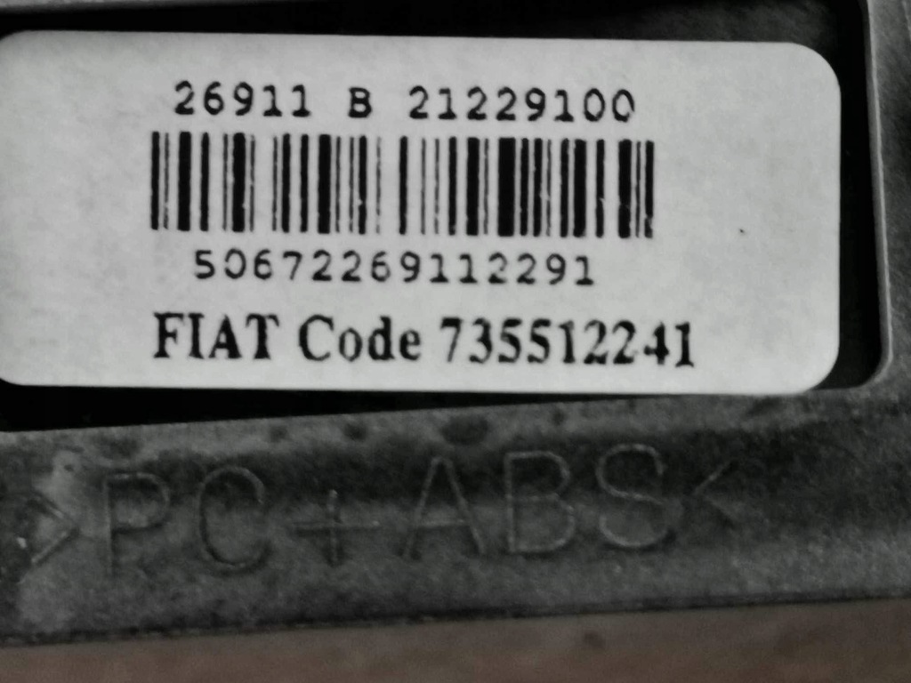 фото №6, Рамка радіо панель з вимикач. 735512241 punto evo