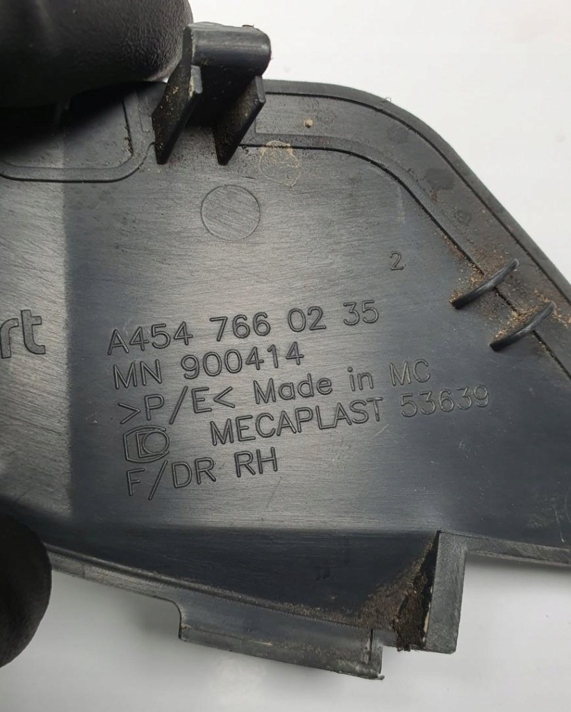 фото №3, Захист заглушка двері права smart forfour 454 a4547660235 mn900414