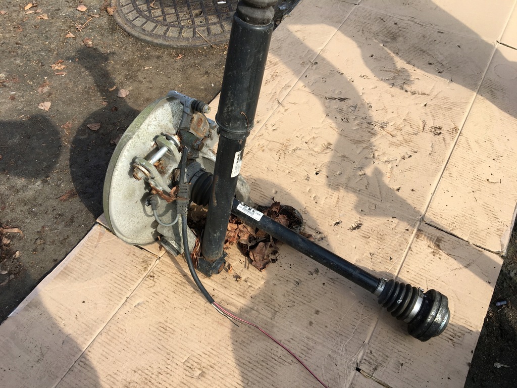 фото №4, Поворотний кулак лівий задня audi a4 b8 a5 quattro підвіска