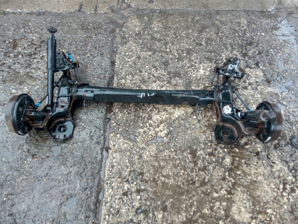 фото №2, Citroen c3 iii подвеска балка задняя oś тормозные барабаны