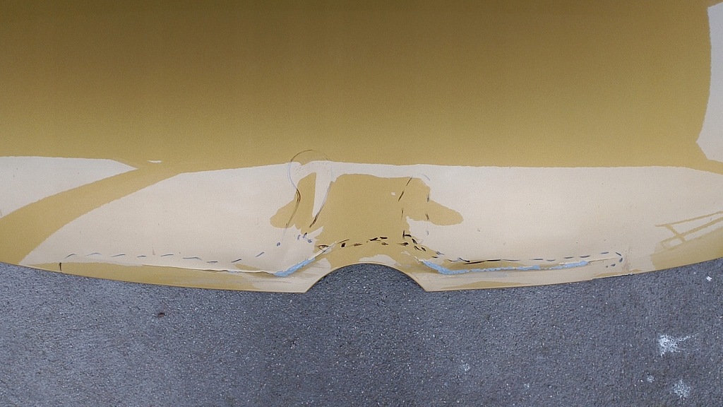 фото №12, Vw golf vii lift капот крышка двигателя золотая lr1x