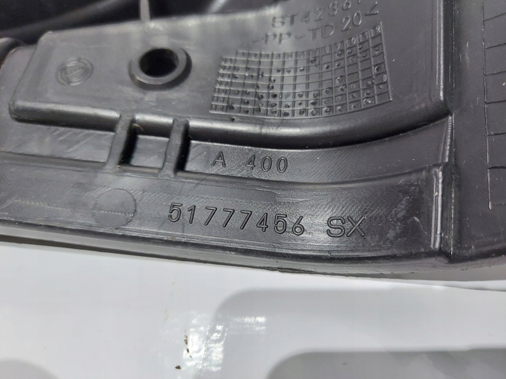 фото №9, Fiat grande punto 05-12 направляющая бампера левый задняя