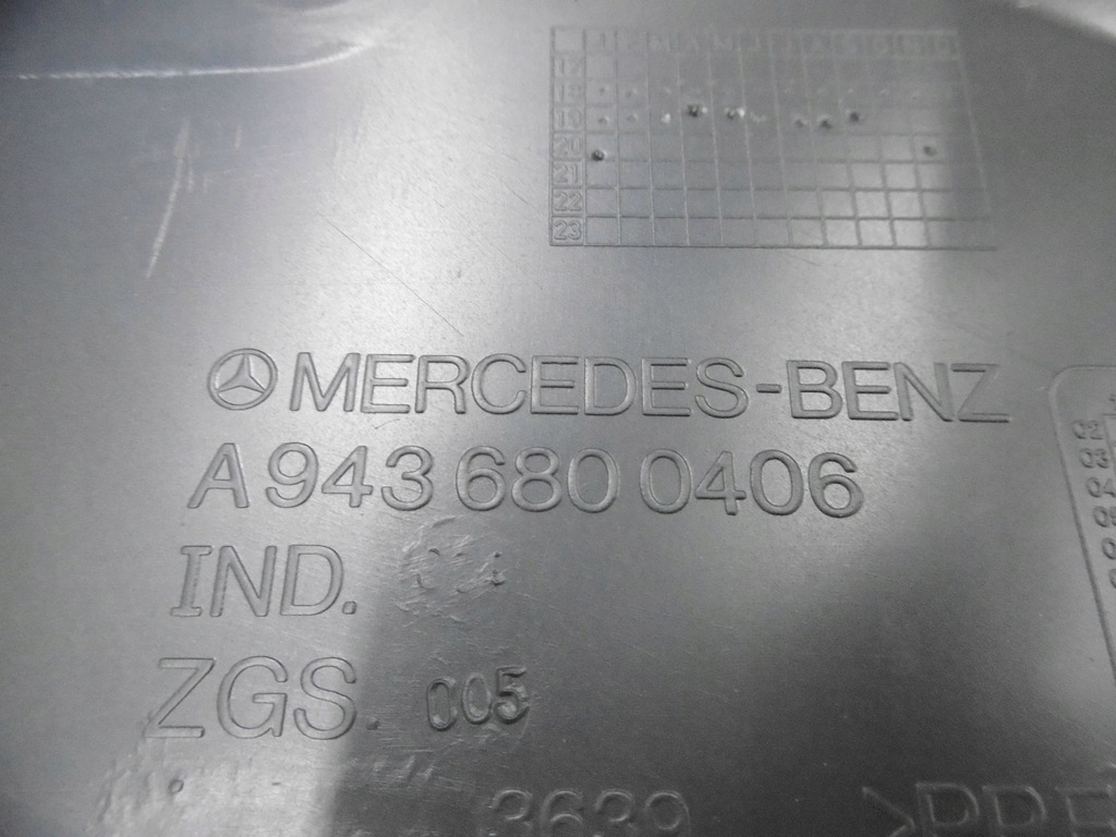 фото №8, Mercedes actros 2 ii обивка a9436800406