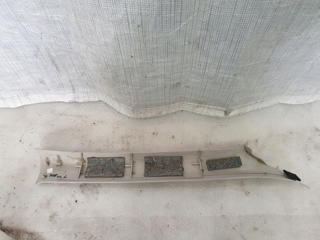 фото №6, Peugeot 308 cc защита обшивка стойка перед левая