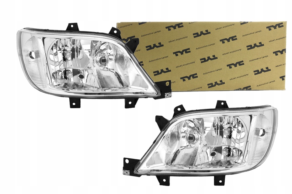 фото №11, Лампа mercedes sprinter 01.03- фара лівий