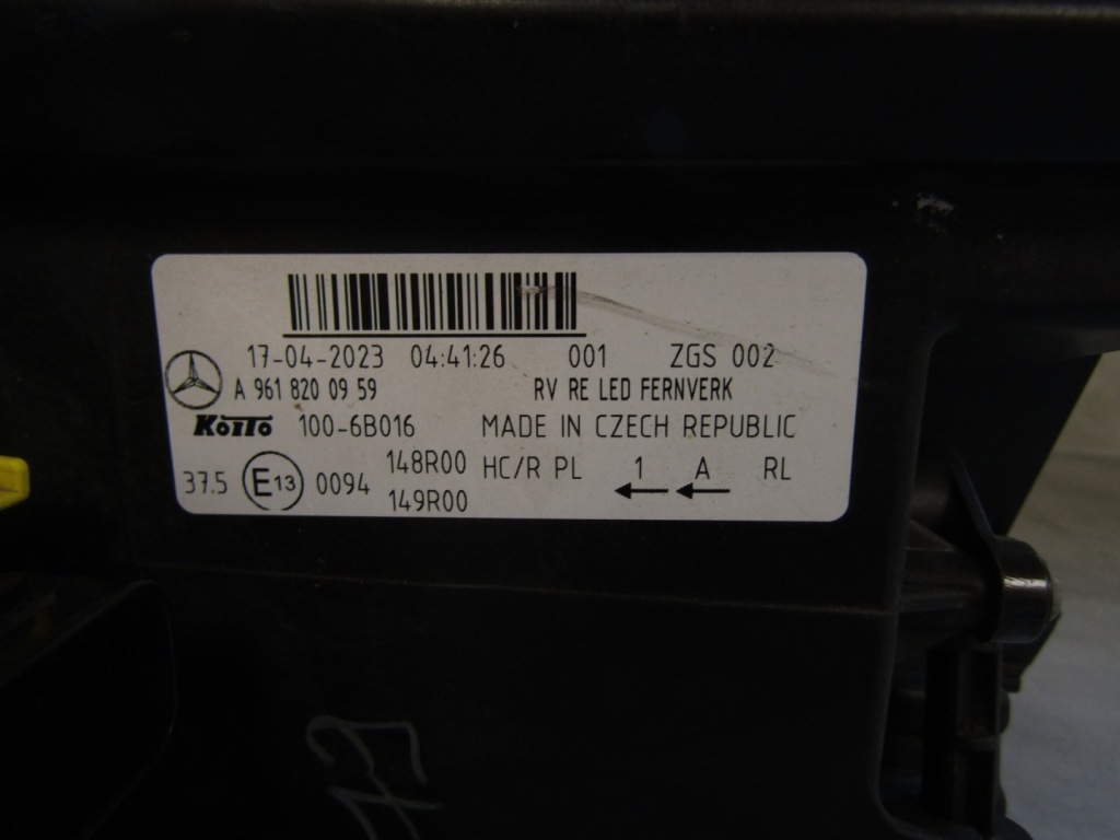 Фара перед mercedes actros w961 mp5 mp 5 full led 18- rh a9618200959 Недорого