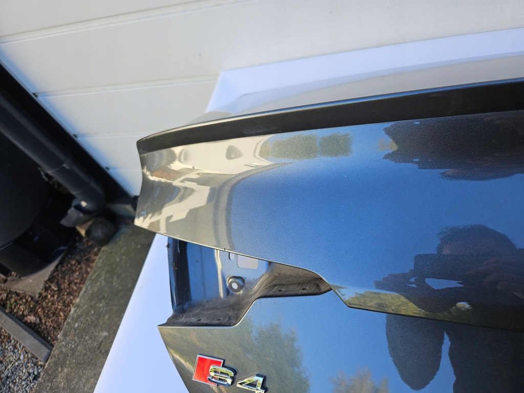 фото №8, Крышка багажника крышка багажника audi a4 b9 8w sedan lz7s s4 спойлер спойлер