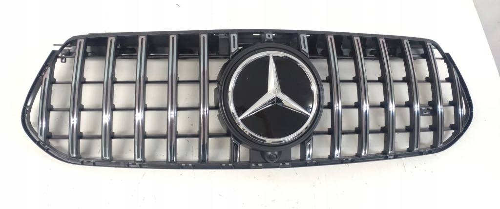 фото №13, Новий решітка радіатора решітка радіатора радіатора mercedes gle lift w167 gt 2023- хром amg-line