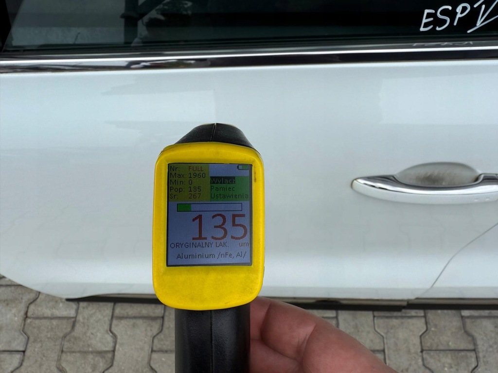 фото №7, Renault espace v 14-23 дверь левая перед задняя цвет teqnc белый перламутр