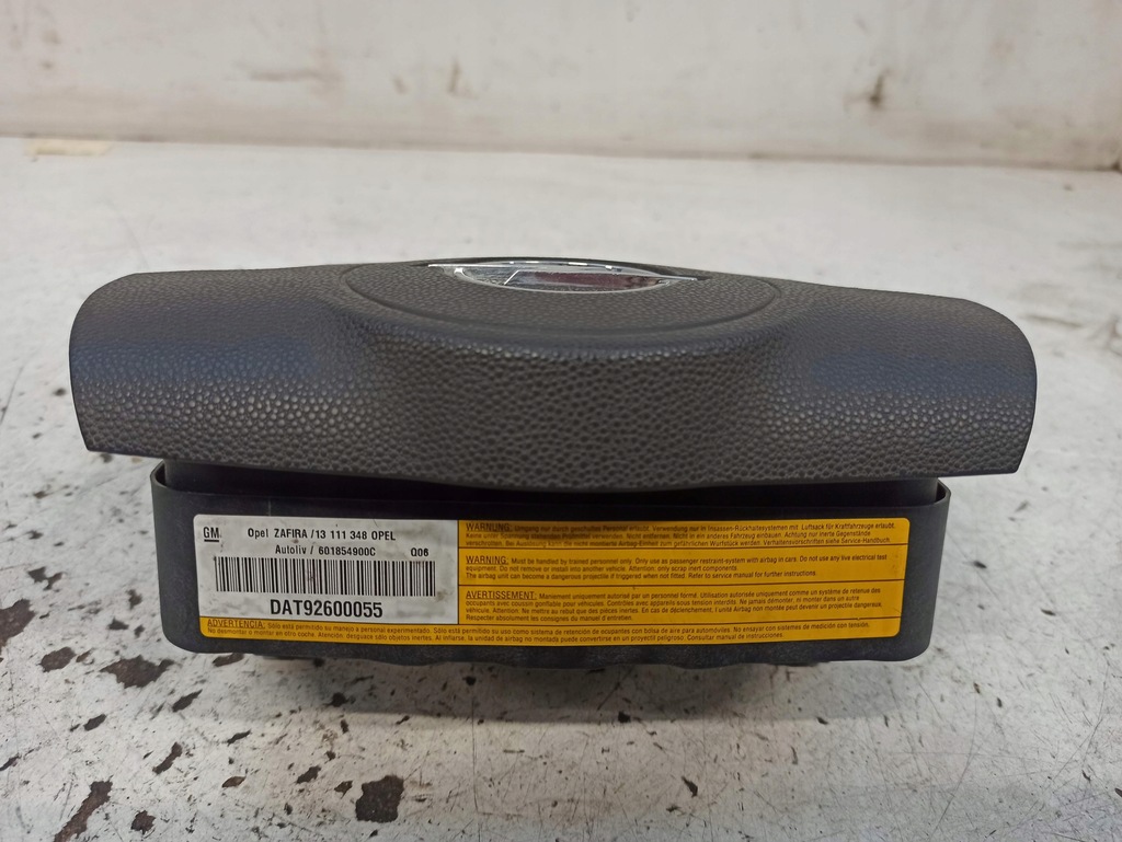 фото №6, Opel zafira b подушка повітряна водія 13111348