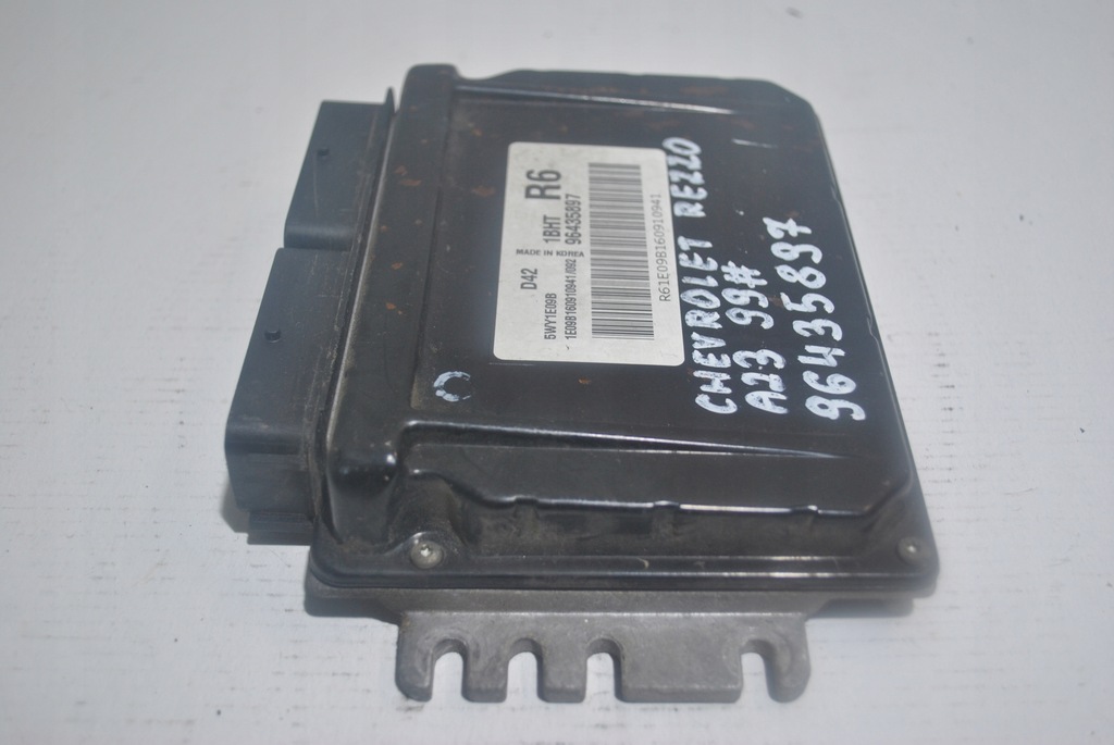 фото №7, Бортовий комп'ютер двигуна блок керування chevrolet rezzo 96435897