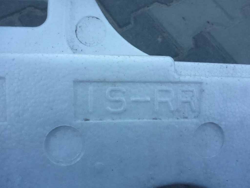 фото №9, Lexus is iii 13- пена пенополистирол абсорбер задняя