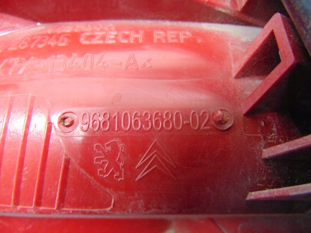 фото №10, Лампа правая задняя citroen c5 iii sedan 08- europa!