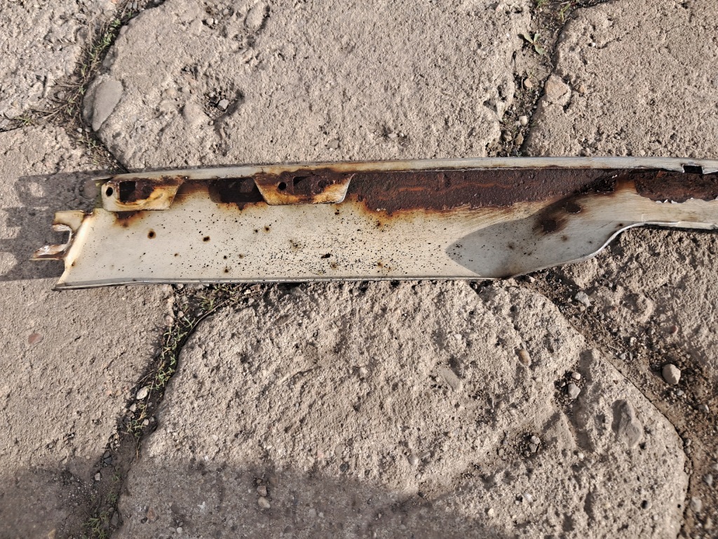 Хром бампера перед mercedes w126 ii seria 86-91 1268853174 с Разборки