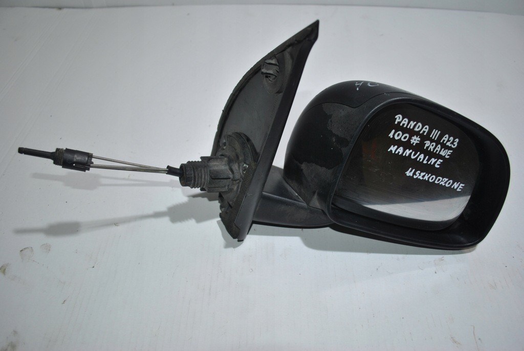 фото №1, Зеркало наружное fiat panda iii правое механический