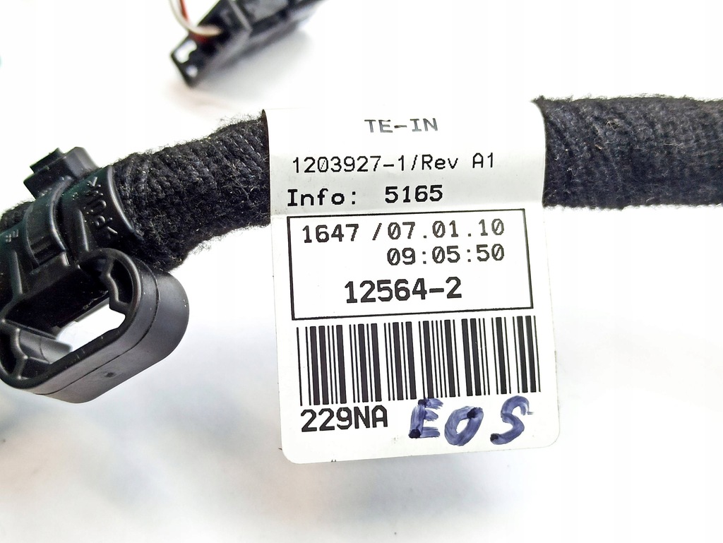 фото №11, Volkswagen eos 2010 другая жгут трубопровод / кабели