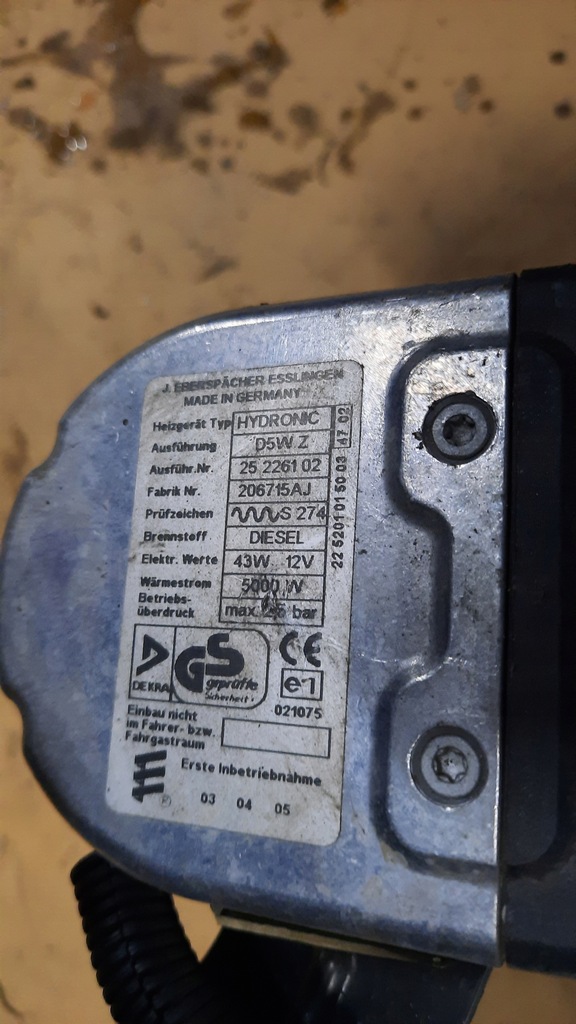 фото №3, Webasto toyota avensis 2.0d 25226102