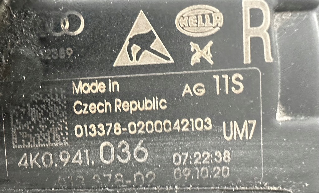 фото №7, Audi a6 4k0941036 matrix full led правая лампа c8