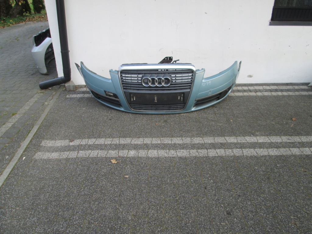 фото №12, Бампер передний kompletny audi a6 c6 2004-07 blekit