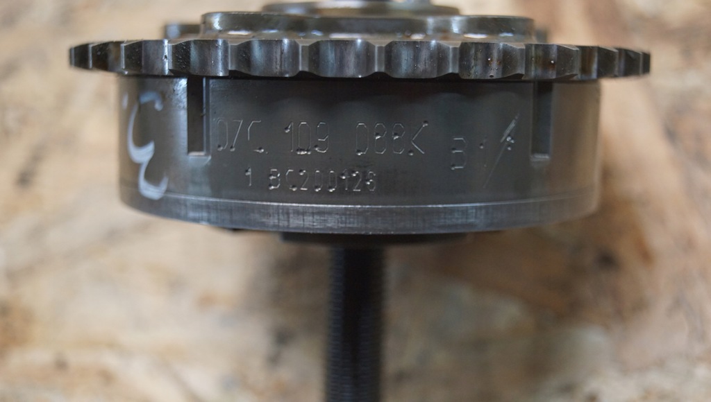 фото №8, Колесо змінних faz розподільного валу vw phaeton w12 6.0 07c109088k