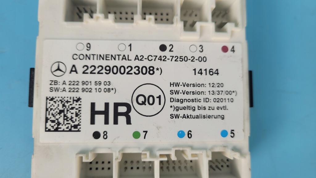 фото №8, Mercedes w205 c220 модуль дверь a2229002308