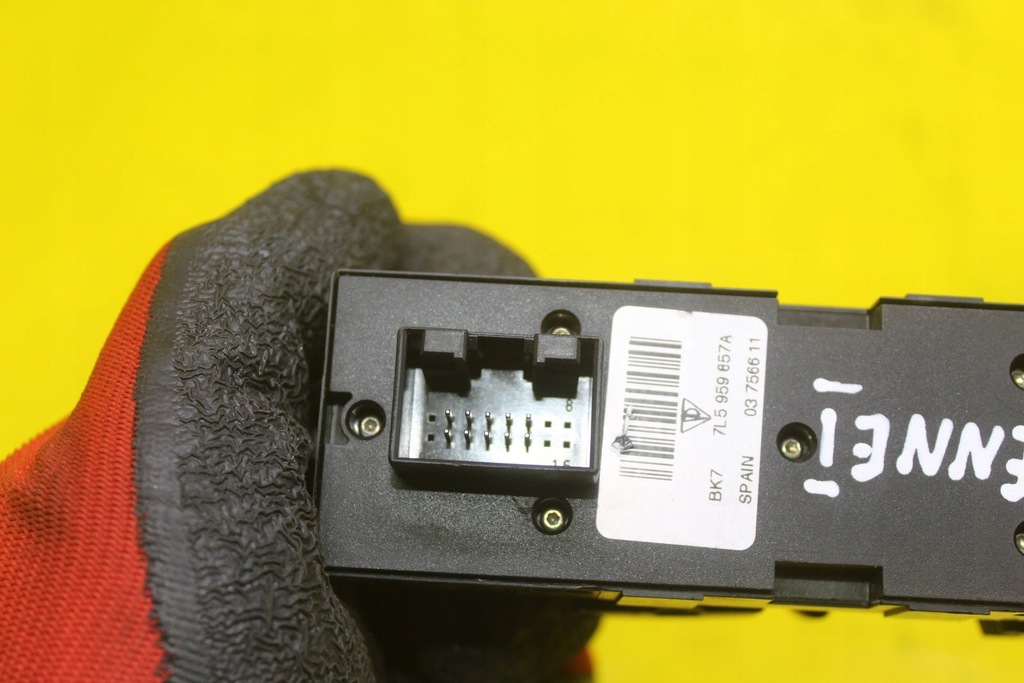 фото №6, Панель блок керування перемикач вікон porsche cayenne i 7l5959857a 03756611