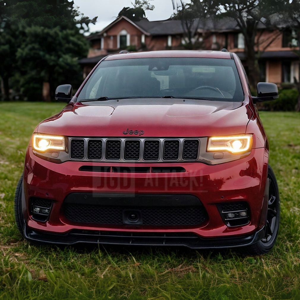 Trackhawk srt стиль кузов kit + светодиоды jeep grand cherokee 2014-2021 в Украине