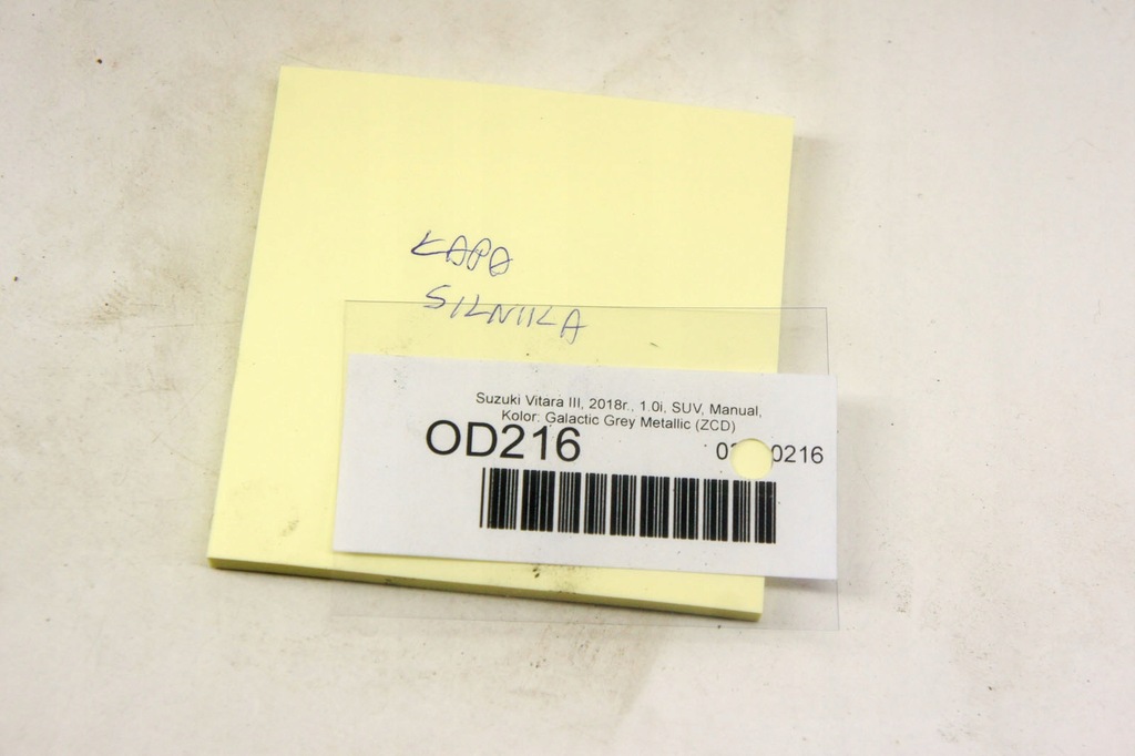 фото №5, Od216 suzuki vitara iii 1.0i кронштейн кронштейн двигателя