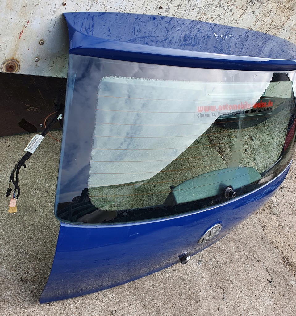 фото №5, Крышка багажника багажника vw fox ll5m