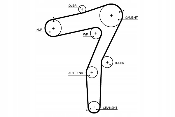 фото №1, Gates 5706xs ремень распределительного вала
