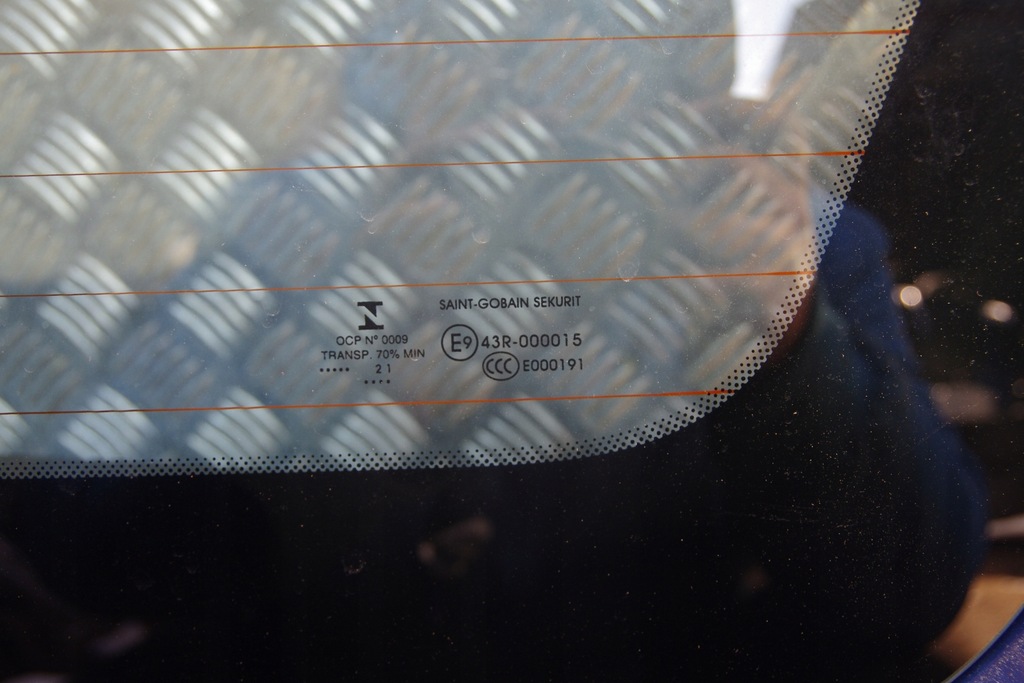 фото №10, Peugeot rifter – крышка багажника задняя niebieska ejg – комплектная, состояние bardzo хороший